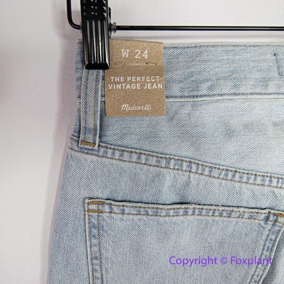 NEW Madewell The Perfect‎ Vintage Jean in Fitzgerald Wash, 24 - Picture 10 of 15